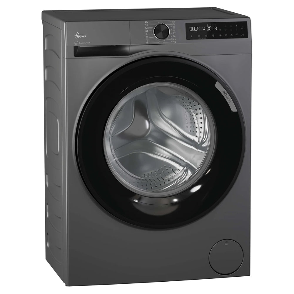 Hoover Pro Wash & Dry Series 3 9KG/6KG 1400RPM Freestanding Washer Dryer - Polar Night Grey | HBWR 496B8G-80 from Hoover - DID Electrical