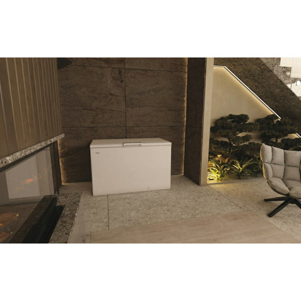 Haier Series 7 418L Freestanding Chest Freezer - White | HCE420EK from Haier - DID Electrical