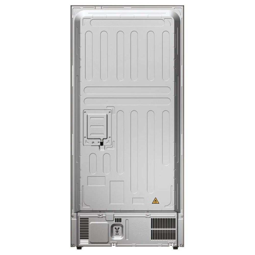 Haier Cube 83 Series 3 467L Frost Free Freestanding Multi Door Fridge Freezer - Gentle Silver | HCR3818ENMG(UK) from Haier - DID Electrical