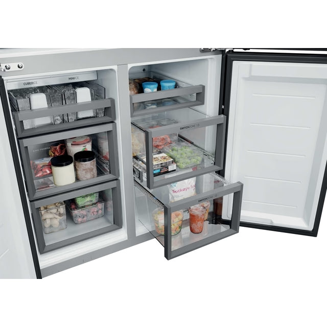Haier Cube 90 Series 7 679L Frost Free Multi Door Fridge Freezer - Stainless Steel Inox | HCW79F19EHSB