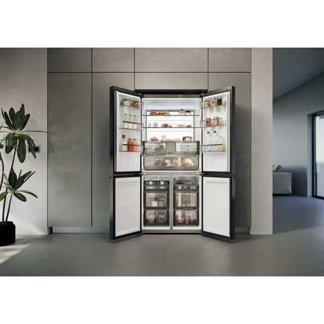 Haier Cube 90 Series 7 679L Frost Free Multi Door Fridge Freezer - Stainless Steel Inox | HCW79F19EHSB