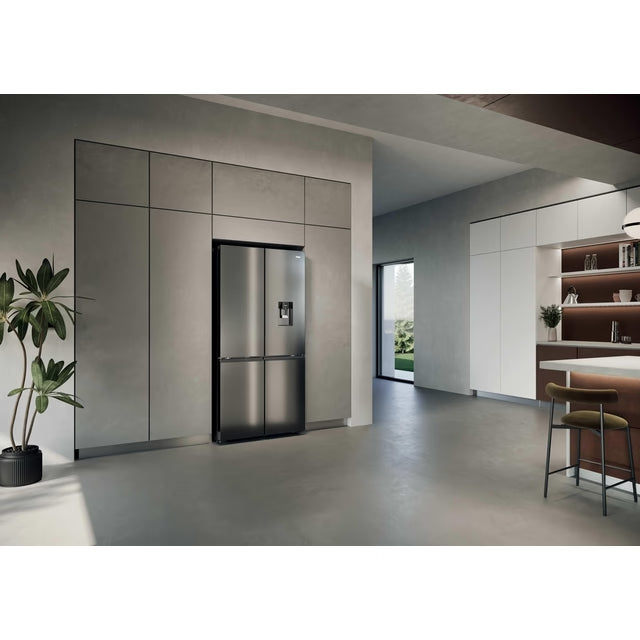 Haier Cube 90 Series 7 679L Frost Free Multi Door Fridge Freezer - Stainless Steel Inox | HCW79F19EHSB