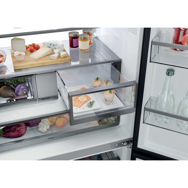 Haier Cube 90 Series 7 679L Frost Free Multi Door Fridge Freezer - Stainless Steel Inox | HCW79F19EHSB