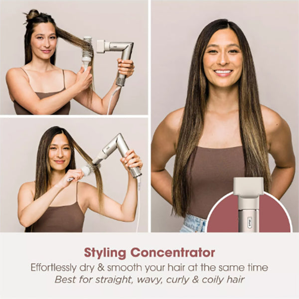 Shark FlexStyle 4-In-1 Air Styler & Hair Dryer - Stone | HD436SLUK from Shark - DID Electrical