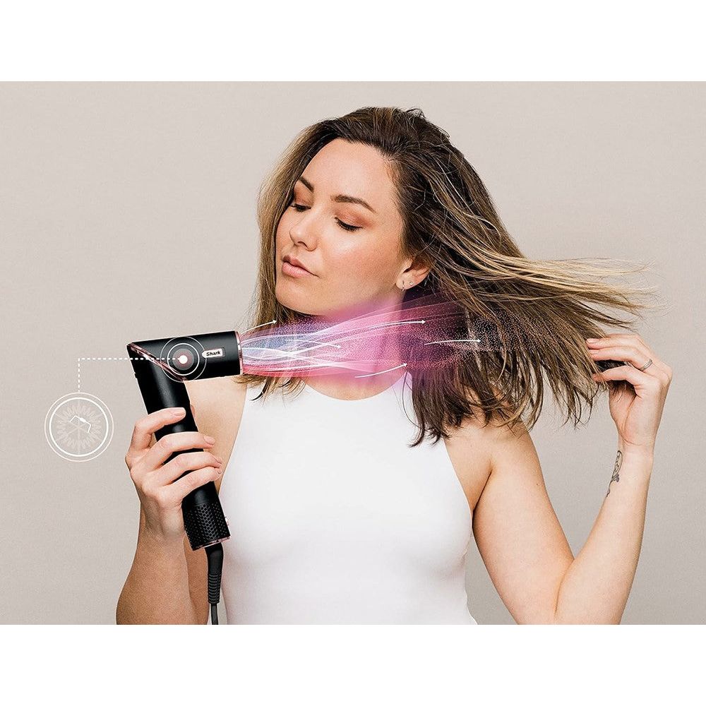 Shark FlexStyle Air Styler &amp; Hair Dryer with 5 Attachments - Black &amp; Rose Gold | HD440UK from Shark - DID Electrical