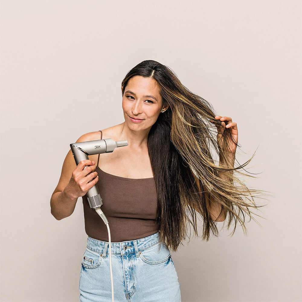 Shark FlexStyle 5-in-1 Air Styler & Hair Dryer with Storage Case - Stone | HD446SLUK from Shark - DID Electrical