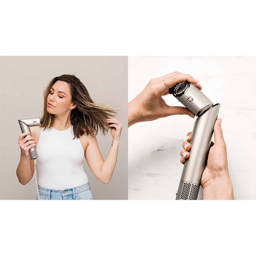 Shark FlexStyle 5-in-1 Air Styler & Hair Dryer with Storage Case - Stone | HD446SLUK from Shark - DID Electrical