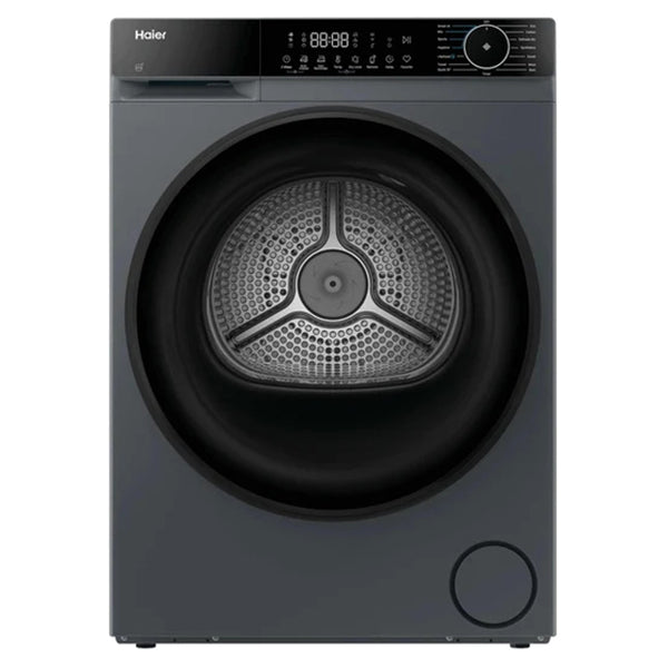 Haier X5 8KG Freestanding Heat Pump Tumble Dryer - Anthracite | HD80-D357GU1-UK from Haier - DID Electrical