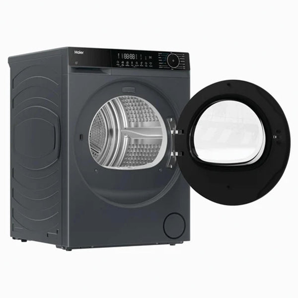 Haier X5 8KG Freestanding Heat Pump Tumble Dryer - Anthracite | HD80-D357GU1-UK from Haier - DID Electrical