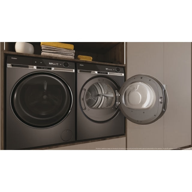 Haier X Series 11 9KG Freestanding Heat Pump Tumble Dryer - Graphite | HD90-A3Q397PGU1UK from Haier - DID Electrical