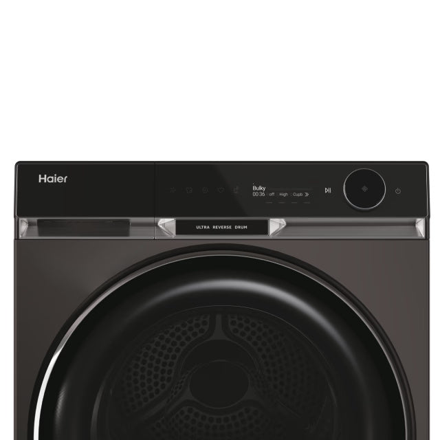 Haier X Series 11 9KG Freestanding Heat Pump Tumble Dryer - Graphite | HD90-A3Q397PGU1UK from Haier - DID Electrical