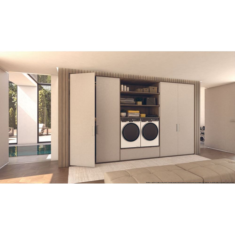 Haier X Series 11 9KG Freestanding Heat Pump Tumble Dryer - White | HD90-A3Q397U1-UK from Haier - DID Electrical