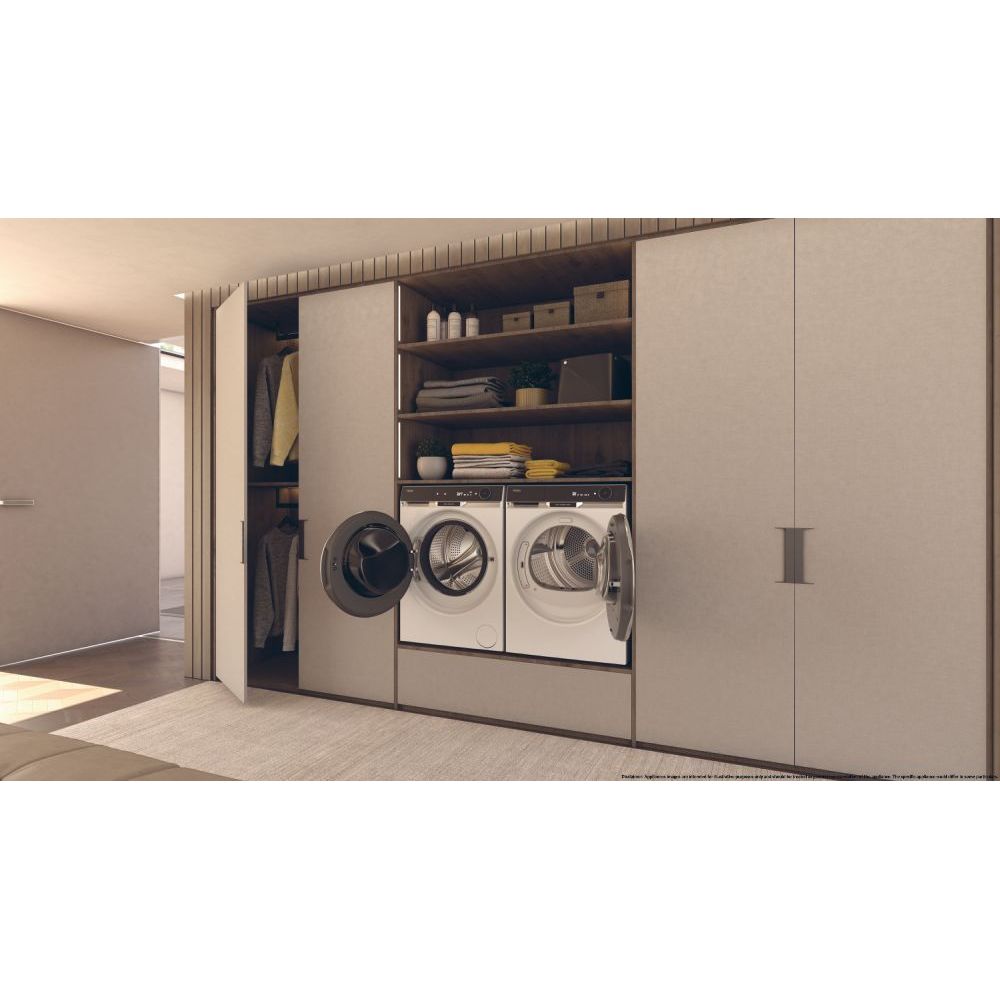 Haier X Series 11 9KG Freestanding Heat Pump Tumble Dryer - White | HD90-A3Q397U1-UK from Haier - DID Electrical