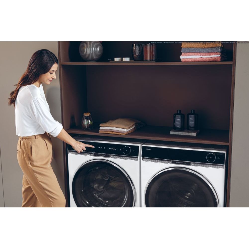 Haier X Series 11 9KG Freestanding Heat Pump Tumble Dryer - White | HD90-A3Q397U1-UK from Haier - DID Electrical