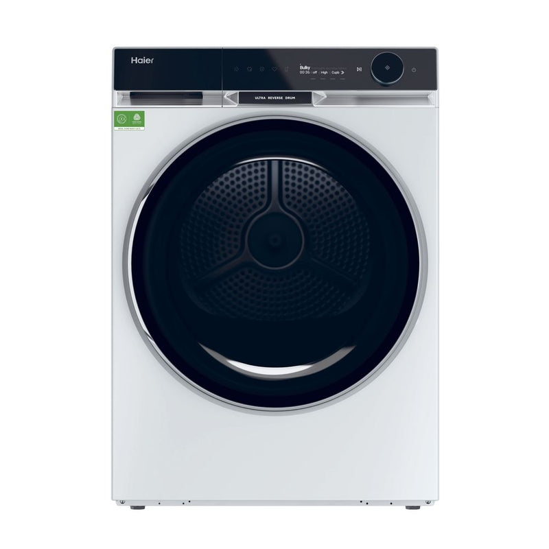 Haier X Series 11 9KG Freestanding Heat Pump Tumble Dryer - White | HD90-A3Q397U1-UK from Haier - DID Electrical