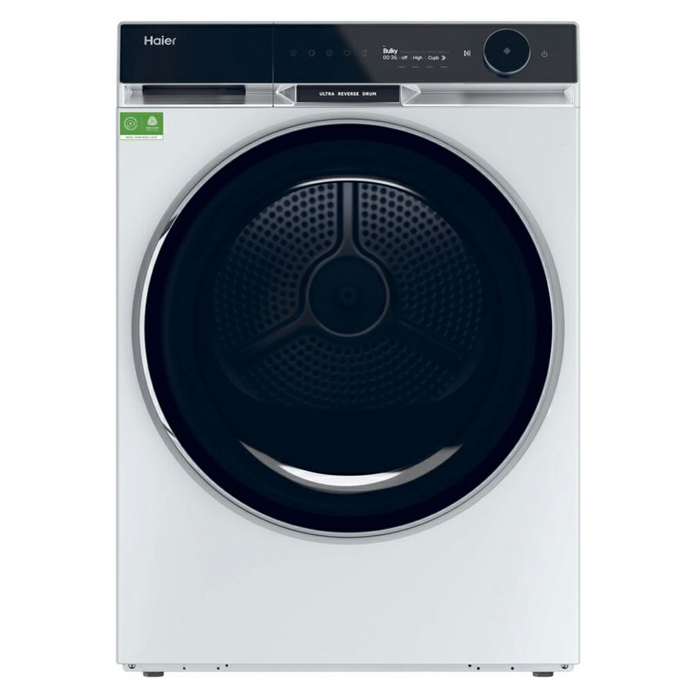 Haier X Series 11 9KG Freestanding Heat Pump Tumble Dryer - White | HD90-A3Q397U1-UK from Haier - DID Electrical