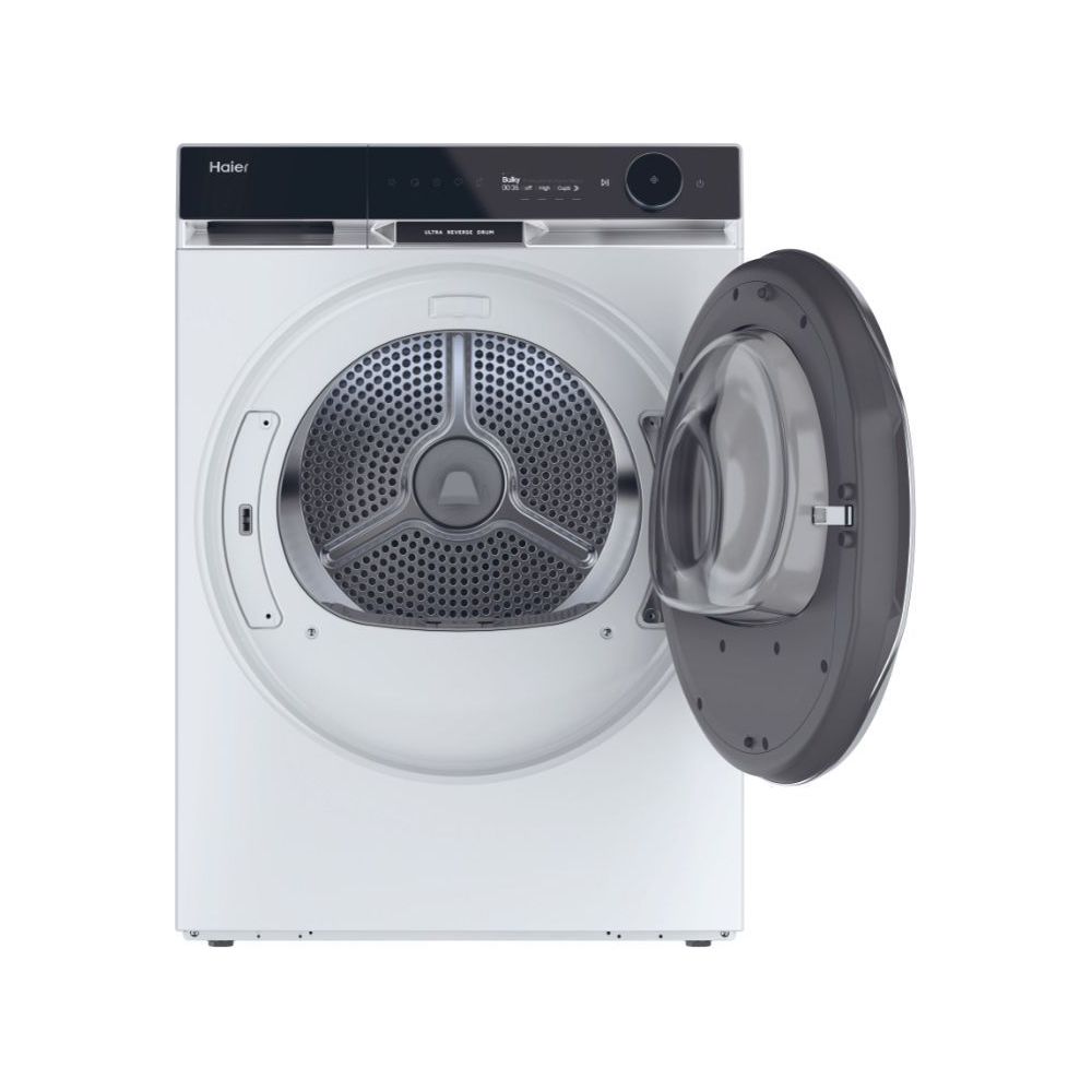 Haier X Series 11 9KG Freestanding Heat Pump Tumble Dryer - White | HD90-A3Q397U1-UK from Haier - DID Electrical