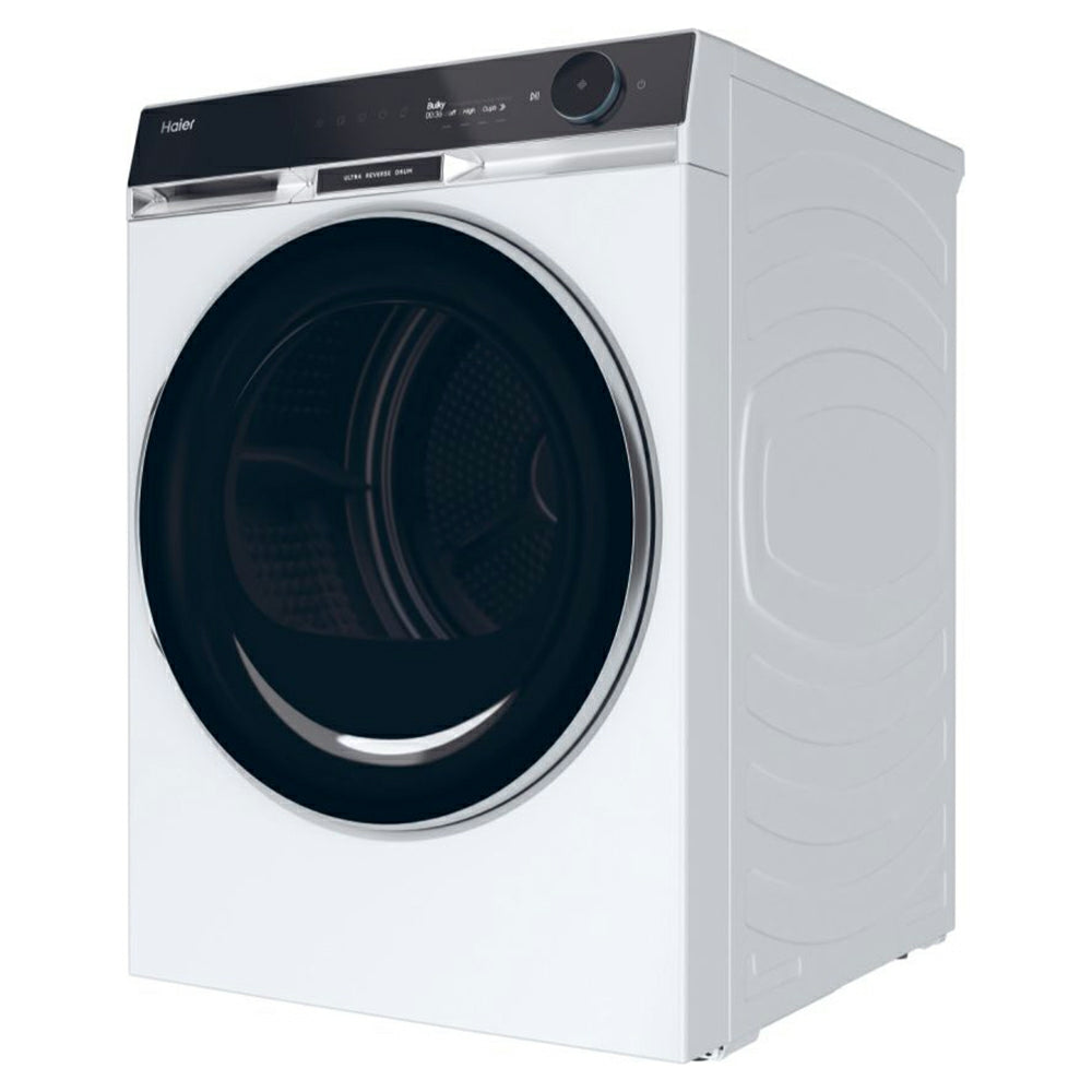 Haier X Series 11 9KG Freestanding Heat Pump Tumble Dryer - White | HD90-A3Q397U1-UK from Haier - DID Electrical