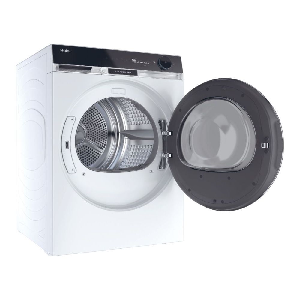 Haier X Series 11 9KG Freestanding Heat Pump Tumble Dryer - White | HD90-A3Q397U1-UK from Haier - DID Electrical