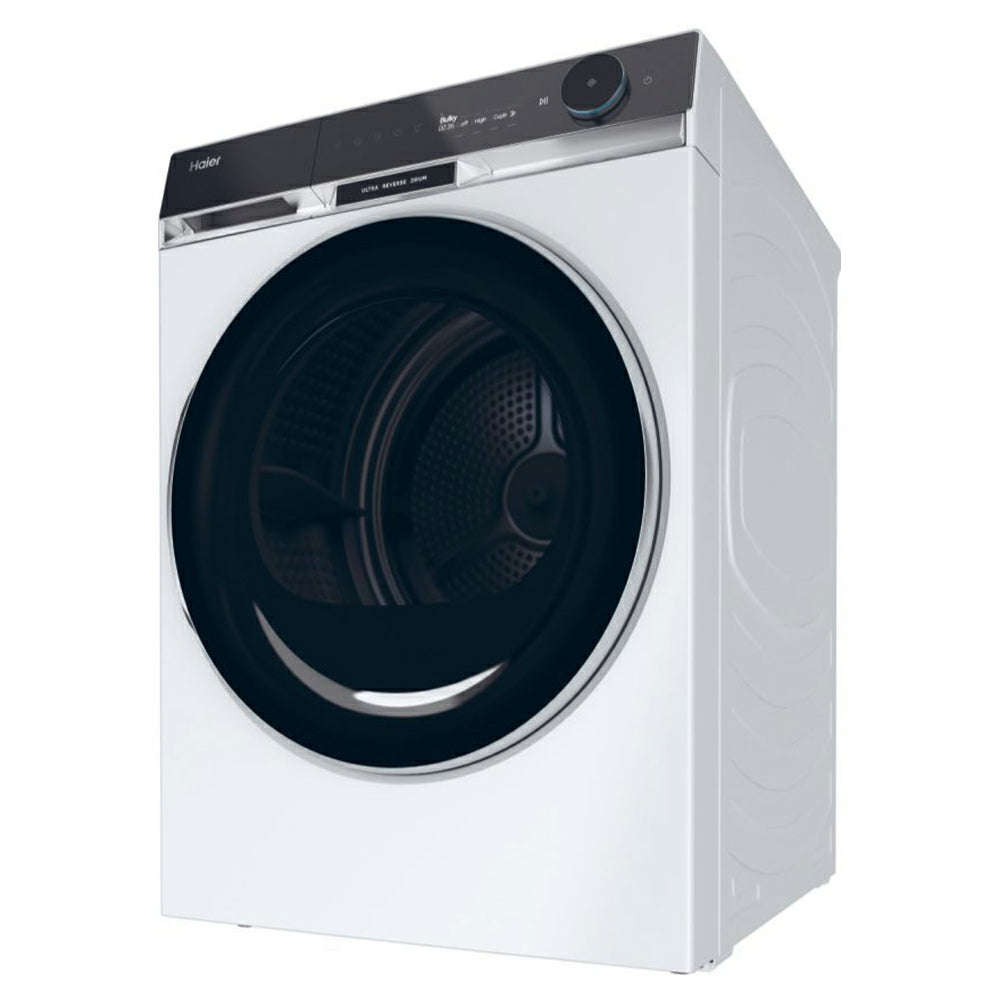 Haier X Series 11 9KG Freestanding Heat Pump Tumble Dryer - White | HD90-A3Q397U1-UK from Haier - DID Electrical