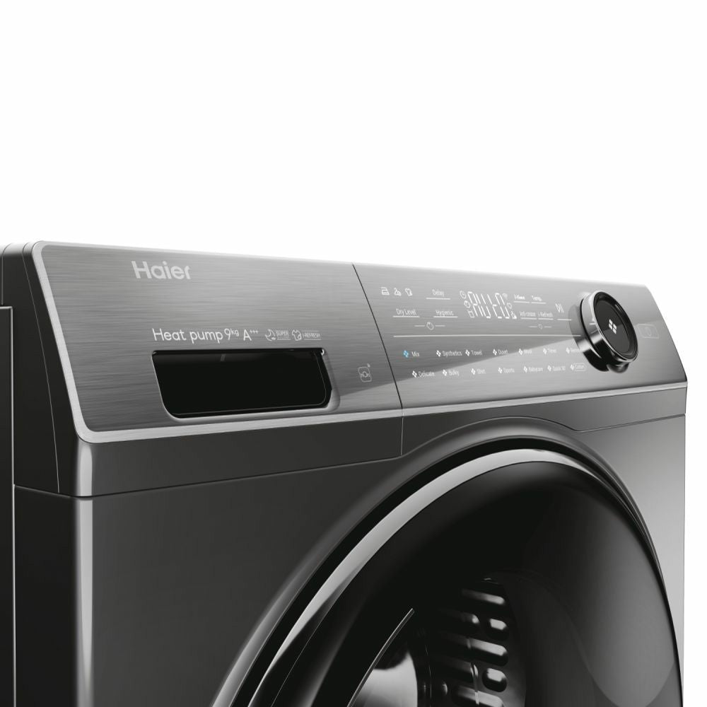Haier I-Pro Series 7 Plus 9KG Freestanding Tumble Dryer - Antracite | HD90-A3Q979RU1UK from Haier - DID Electrical
