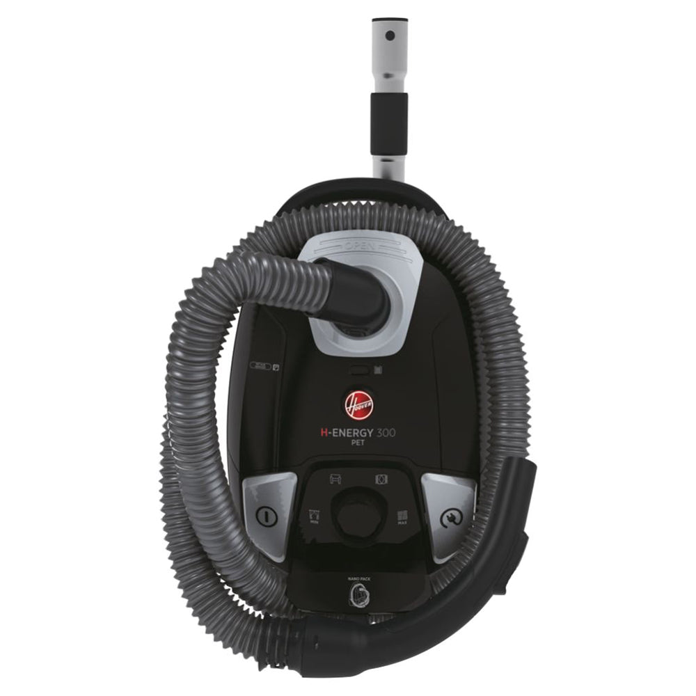 Hoover H-Energy 300 Cylinder Vacuum Cleaner - Luxor Black | HE320PET from Hoover - DID Electrical