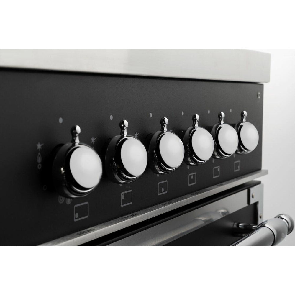 Bertazzoni Heritage 100cm Induction Top Electric Range Cooker - Nero Matt | HER105I2ENET from Bertazzoni - DID Electrical