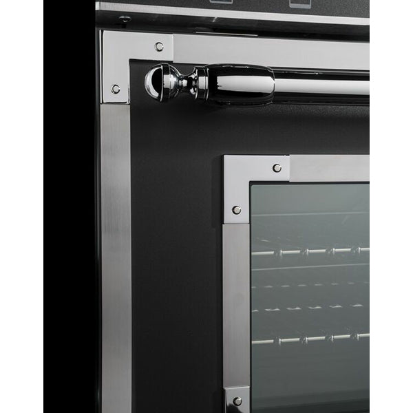 Bertazzoni Heritage 100cm Induction Top Electric Range Cooker - Nero Matt | HER105I2ENET from Bertazzoni - DID Electrical