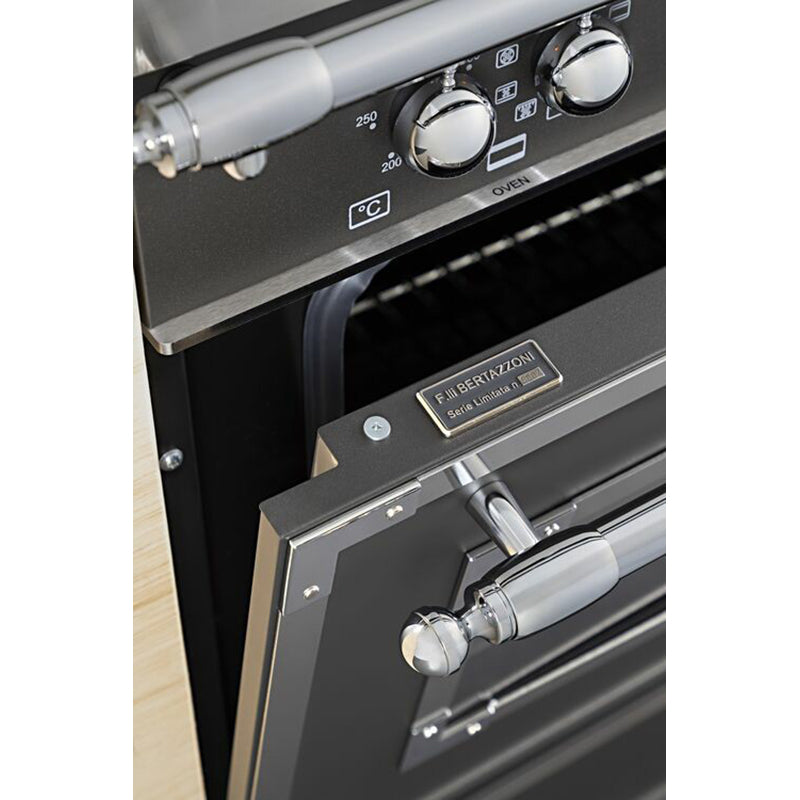 Bertazzoni Heritage 100cm Induction Top Electric Range Cooker - Nero Matt | HER105I2ENET from Bertazzoni - DID Electrical
