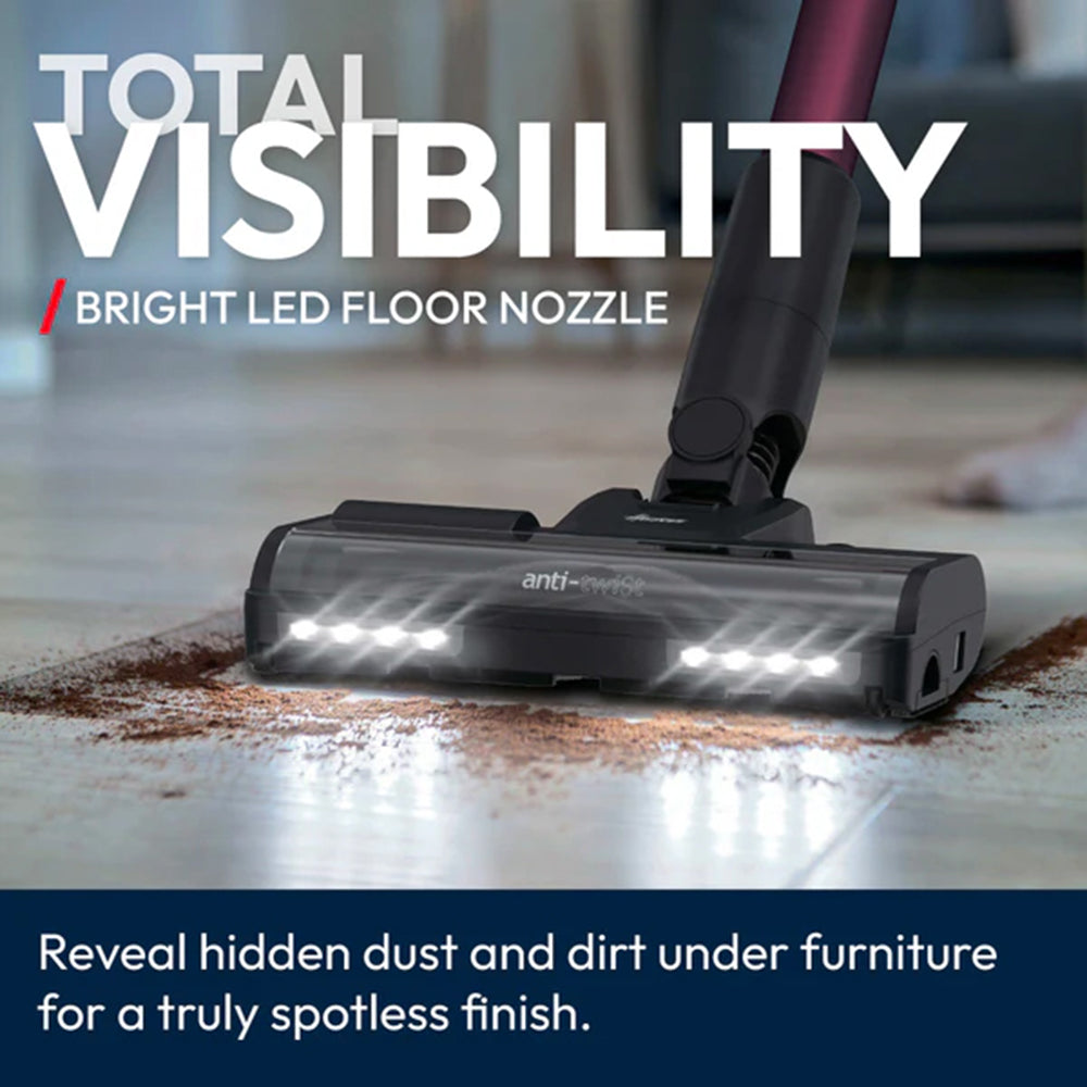 Hoover HF1 MAX Bagless Cordless Vacuum Cleaner - Magenta | HF1M10H from Hoover - DID Electrical
