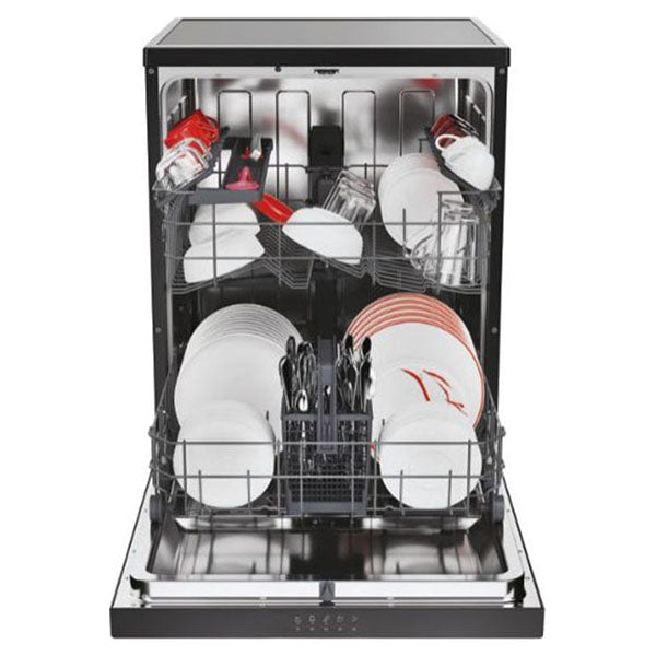 Hoover H-DISH 300 13 Place Settings Freestanding Standard Dishwasher - Black | HF 3C7L0B-80 from Hoover - DID Electrical