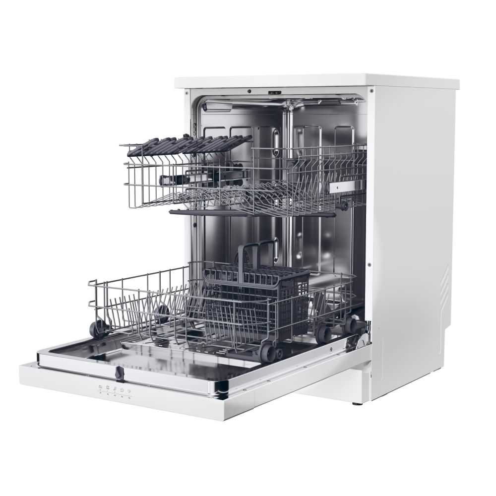 Hoover H-Dish 300 60CM Freestanding Standard Dishwasher - White | HF 3C7L0W-80 from Hoover - DID Electrical