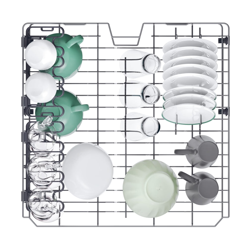 Hoover H-Dish 300 60CM Freestanding Standard Dishwasher - White | HF 3C7L0W-80 from Hoover - DID Electrical