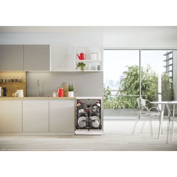 Hoover H-DISH 500 15 Place Settings Freestanding Standard Dishwasher - White | HF 5C7F0W-80 from Hoover - DID Electrical