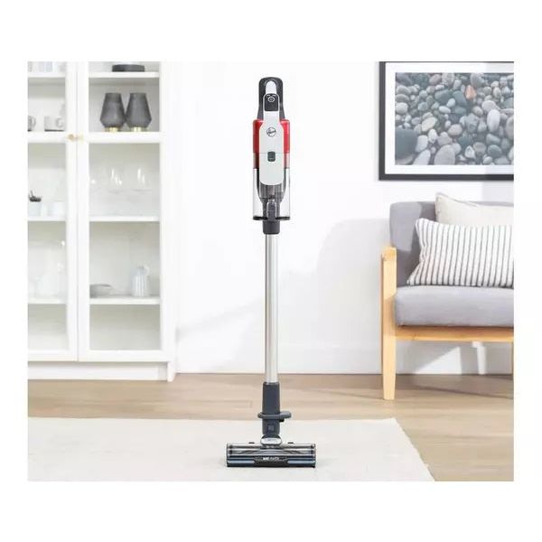 Hoover 0.7L Anti-Twist Home Cordless Vacuum Cleaner - Grey &amp; Red | HF910H from Hoover - DID Electrical