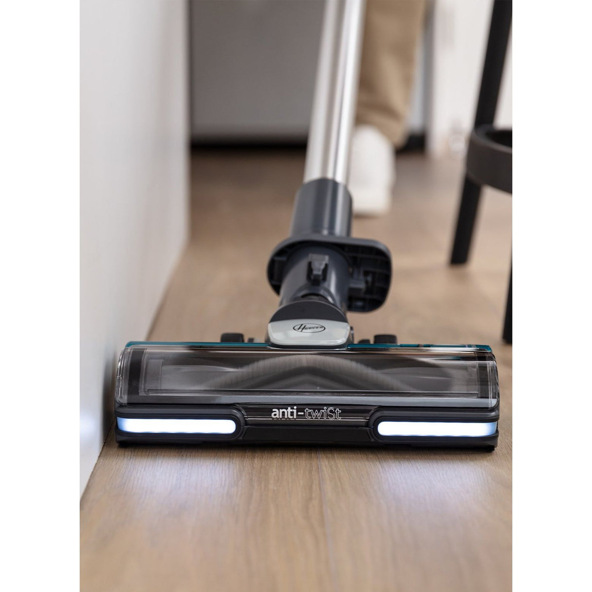 Hoover 0.7L HF9 Anti-Twist Cordless Pet Vacuum Cleaner - Grey &amp; Turquoise | HF910P from Hoover - DID Electrical