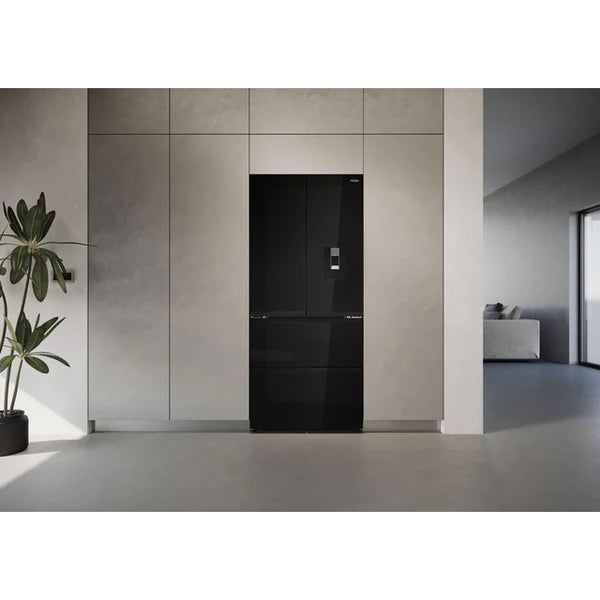 Haier FD 83 Series 7 466L Frost Free Multi-Door Fridge Freezer - Black | HFKR7819DWGBUK from Haier - DID Electrical