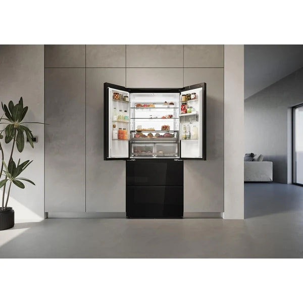 Haier FD 83 Series 7 466L Frost Free Multi-Door Fridge Freezer - Black | HFKR7819DWGBUK from Haier - DID Electrical