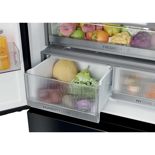 Haier FD 83 Series 7 466L Frost Free Multi-Door Fridge Freezer - Black | HFKR7819DWGBUK from Haier - DID Electrical