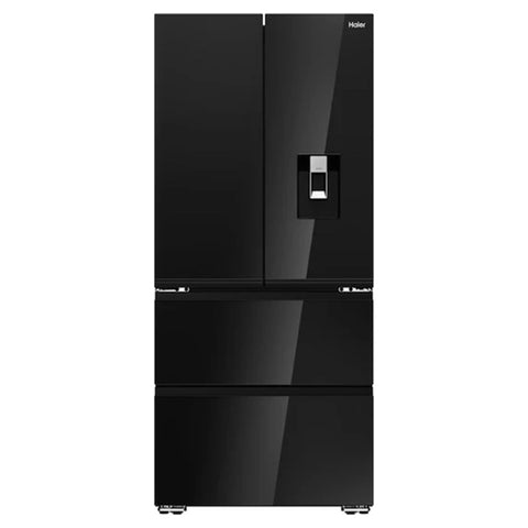 Haier FD 83 Series 7 466L Frost Free Multi-Door Fridge Freezer - Black | HFKR7819DWGBUK