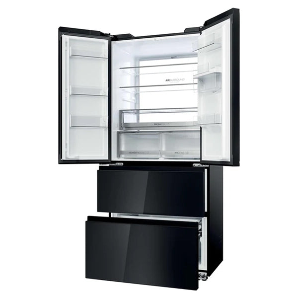 Haier FD 83 Series 7 466L Frost Free Multi-Door Fridge Freezer - Black | HFKR7819DWGBUK from Haier - DID Electrical