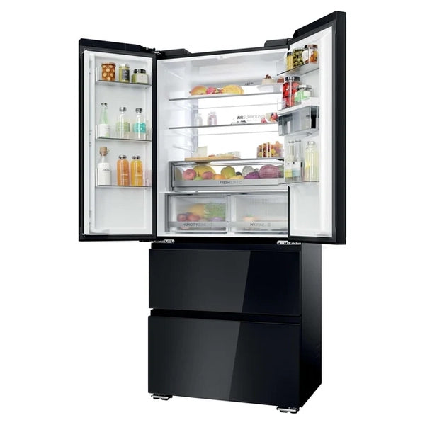 Haier FD 83 Series 7 466L Frost Free Multi-Door Fridge Freezer - Black | HFKR7819DWGBUK from Haier - DID Electrical