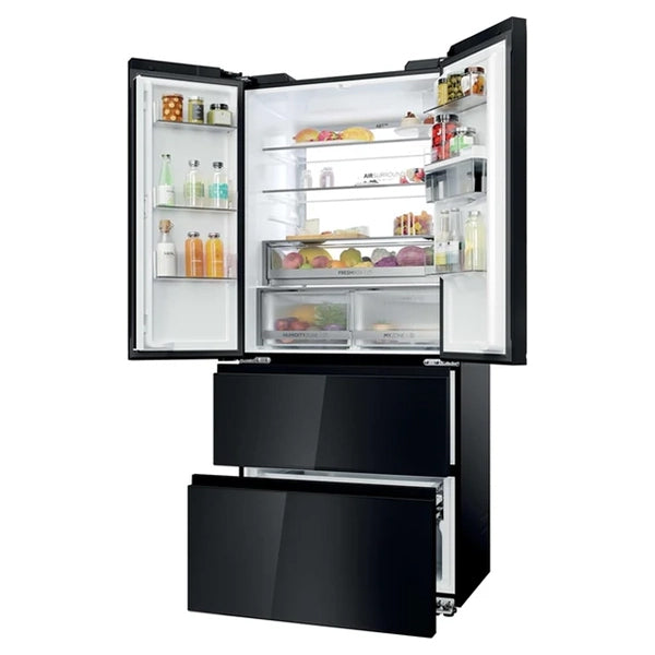 Haier FD 83 Series 7 466L Frost Free Multi-Door Fridge Freezer - Black | HFKR7819DWGBUK from Haier - DID Electrical