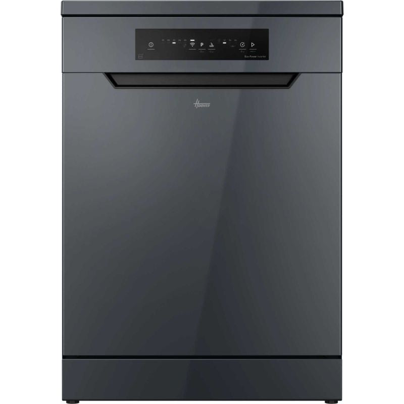 Hoover H-DISH 300 Lite 60CM Freestanding Standard Dishwasher - Anthracite | HFP 4C7E0A-80