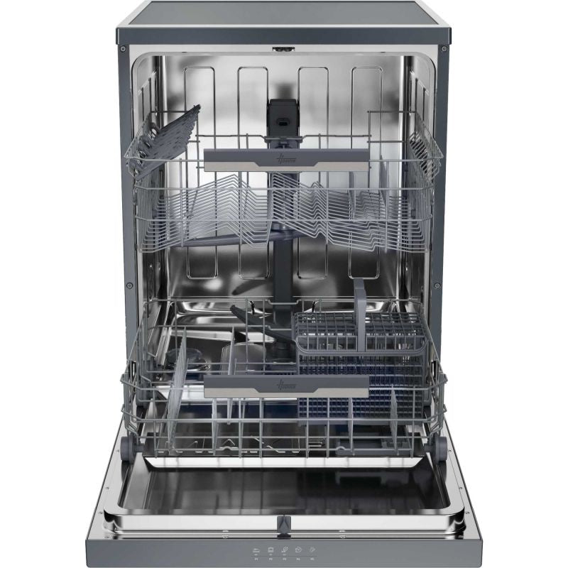 Hoover H-DISH 300 Lite 60CM Freestanding Standard Dishwasher - Anthracite | HFP 4C7E0A-80
