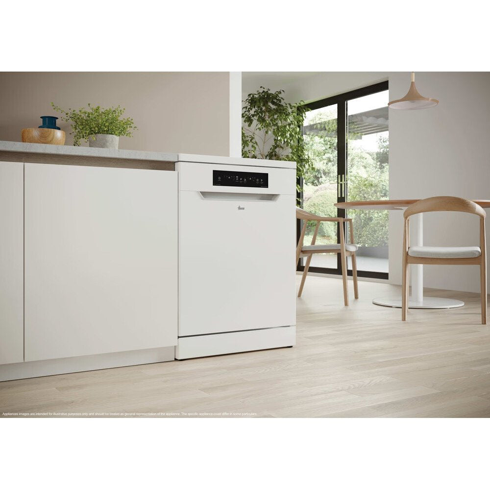Hoover 60CM Freestanding Standard Dishwasher - White | HFP 4C7E0W-80 from Hoover - DID Electrical