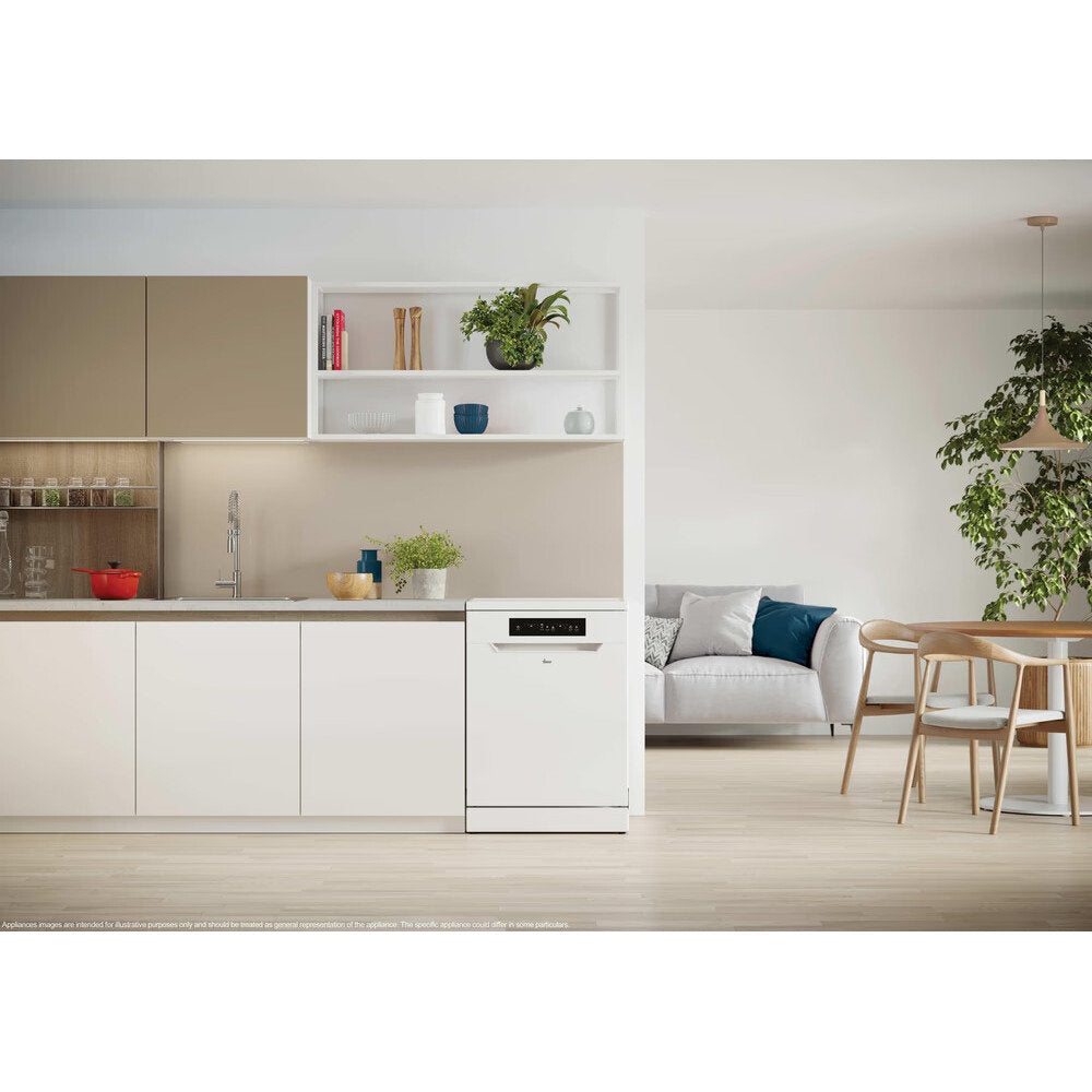 Hoover 60CM Freestanding Standard Dishwasher - White | HFP 4C7E0W-80 from Hoover - DID Electrical