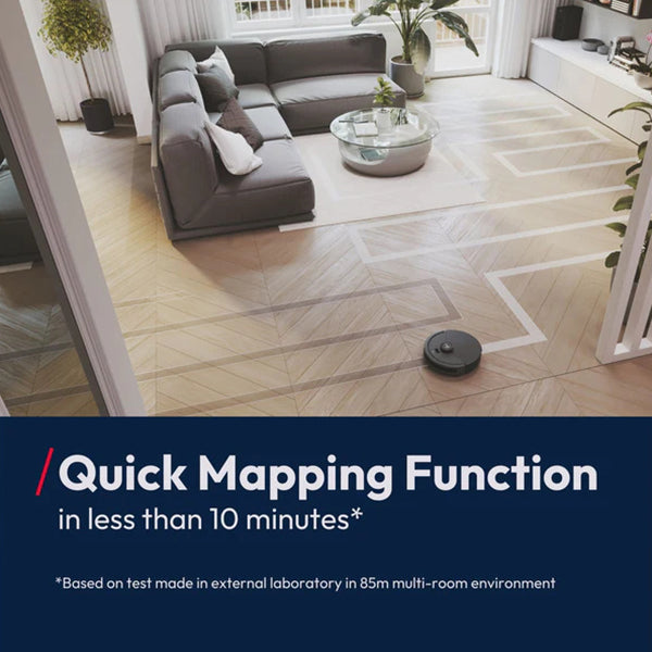 Hoover HG4 Wi-Fi Robot Vacuum Cleaner - Iron Grey | HG410D 001 from Hoover - DID Electrical