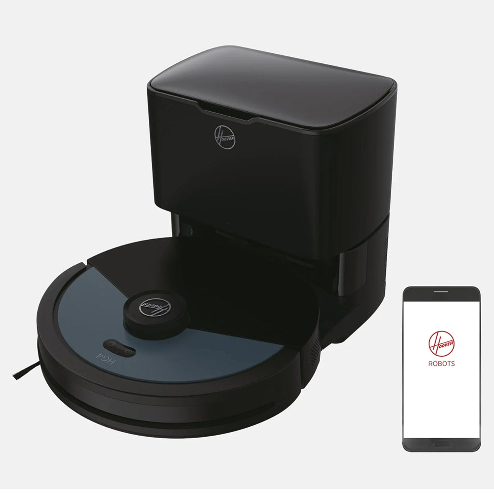 Hoover Hydro Pro Robot Vacuum Cleaner and Mop - Metallic Harbor Blue | HG450HP from Hoover - DID Electrical