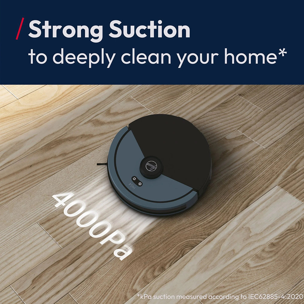 Hoover Hydro Pro Robot Vacuum Cleaner and Mop - Metallic Harbor Blue | HG450HP from Hoover - DID Electrical